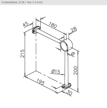 Preview: Fußlaufstuetze Modell 104 maße 38,1mm.JPG